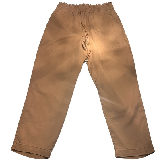 LOFT Paperbag Pants in Tan Size Small - Picture 1 of 7